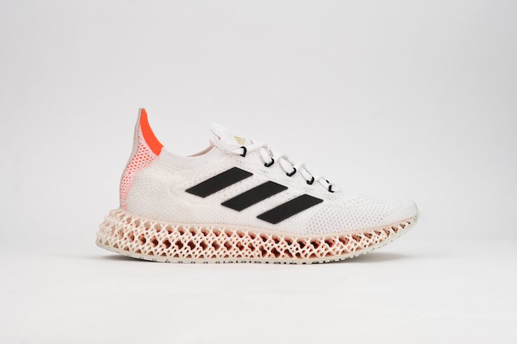 Adidas 4DFWD Tokyo Collection running shoe with 3D printed midsole